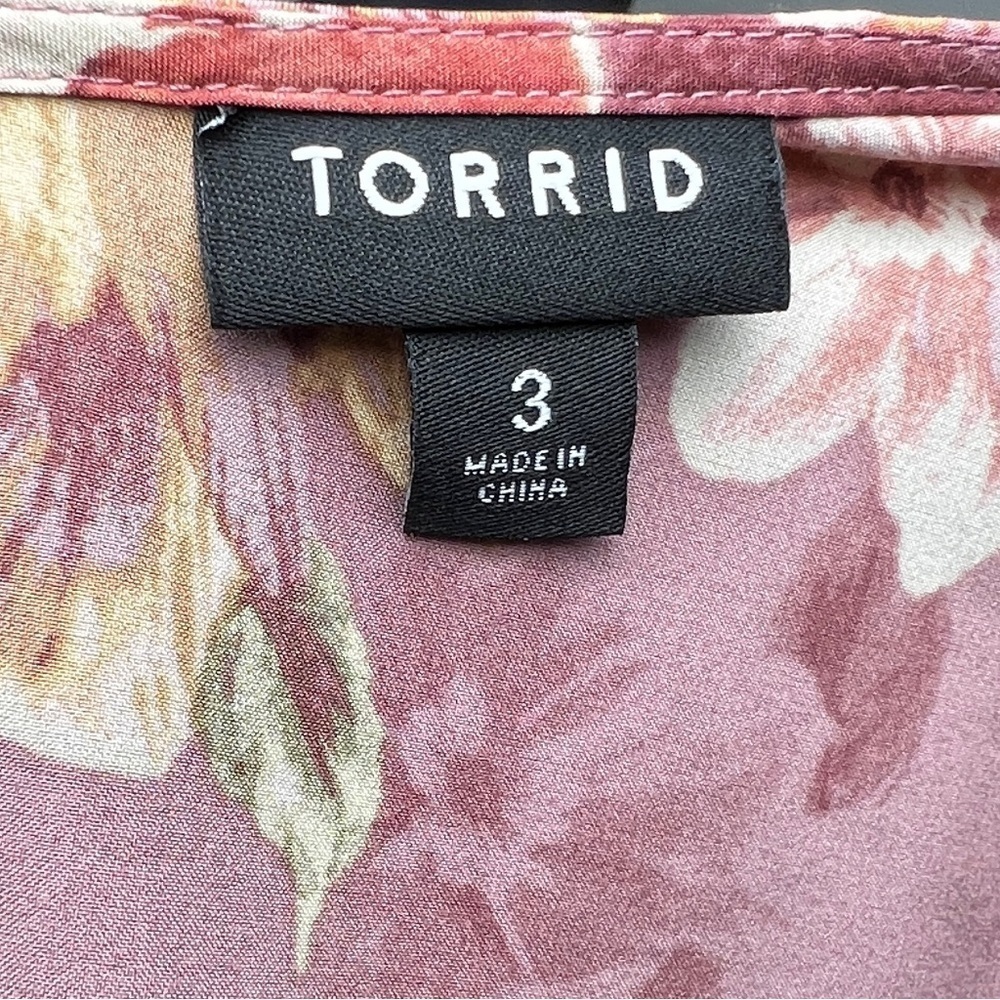 Torrid Soft Pink Chablis Lace Trim Cami (Size 3) - Picture 5 of 6